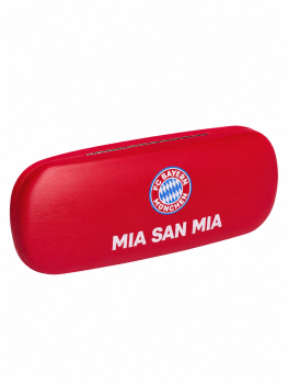 FC Bayern München Brillenetui Rot mit Logo